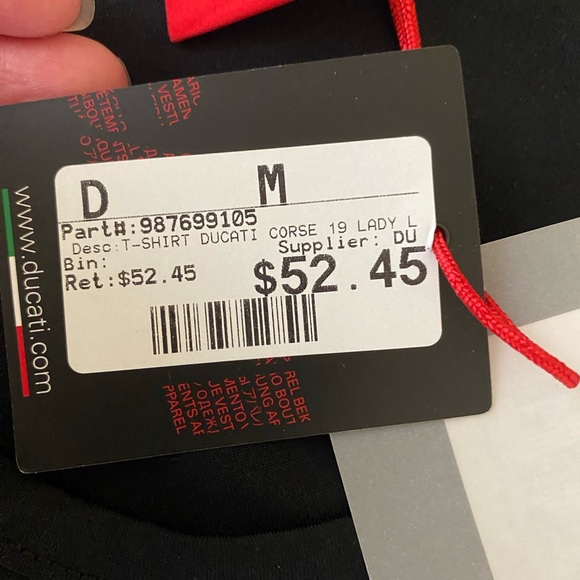 NWT Ducati Corse
Racing Women Motorcycles 
T-Shirt Size Large - Picture 6 of 14